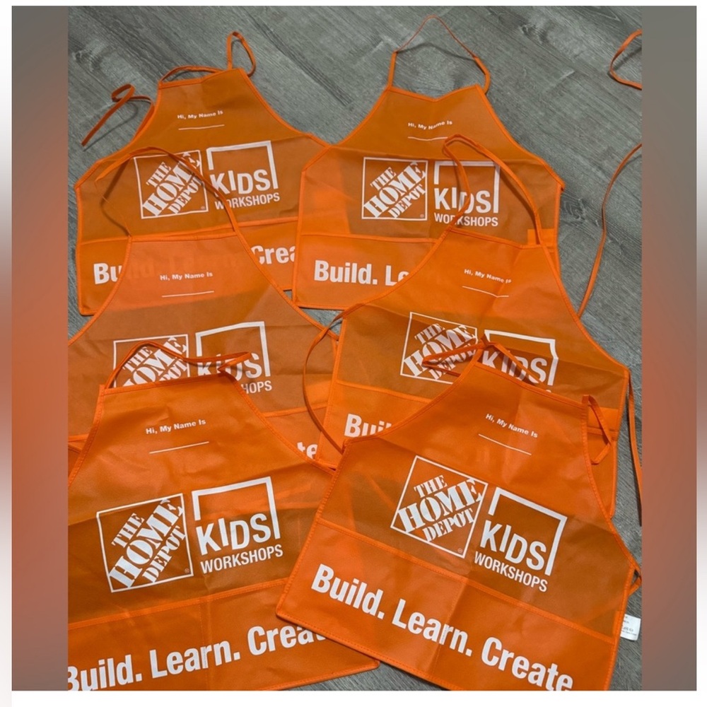 The Home Depot Kids Workshop Aprons